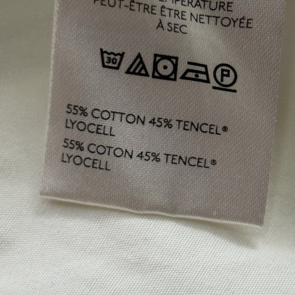 Anthropologie Oversized Parachute Windbreaker Jacket Medium White Puff Sleeve - Picture 8 of 9